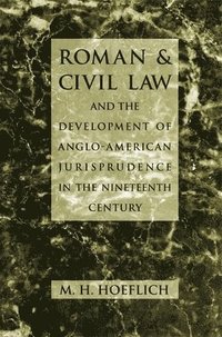 bokomslag Roman and Civil Law and the Development of Anglo-American Jurisprudence in the Nineteenth Century