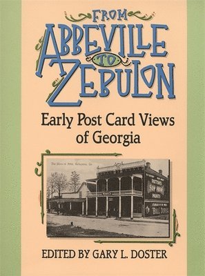 From Abbeville to Zebulon 1