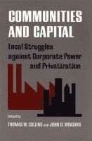 Communities and Capital