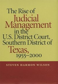 bokomslag The Rise of Judicial Management in the U.S. District Court, Southern District of Texas, 1955-2000