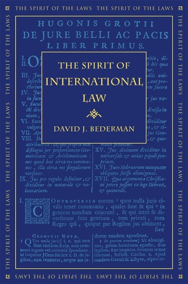 David J. Bederman - Spirit of International Law, Häftad