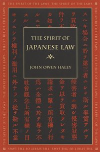 bokomslag Spirit of Japanese Law