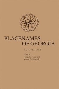 bokomslag Placenames of Georgia