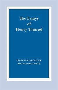 bokomslag Essays of Henry Timrod