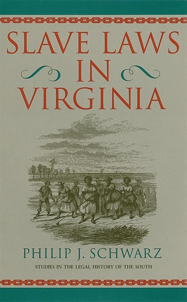 bokomslag Slave Laws in Virginia