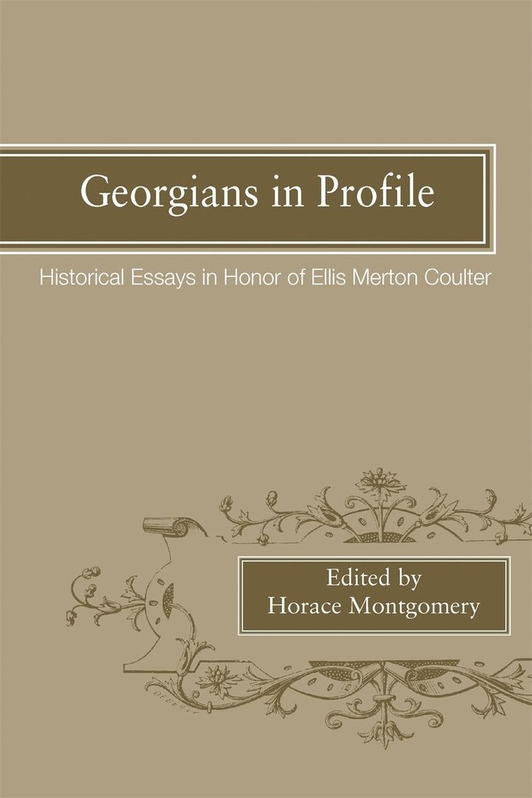 Georgians In Profile