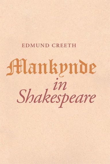 bokomslag Mankynde in Shakespeare