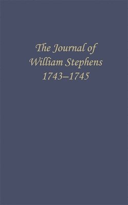 bokomslag Journal of William Stephens, 1743-1745