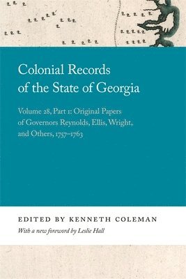 bokomslag Colonial Records of the State of Georgia