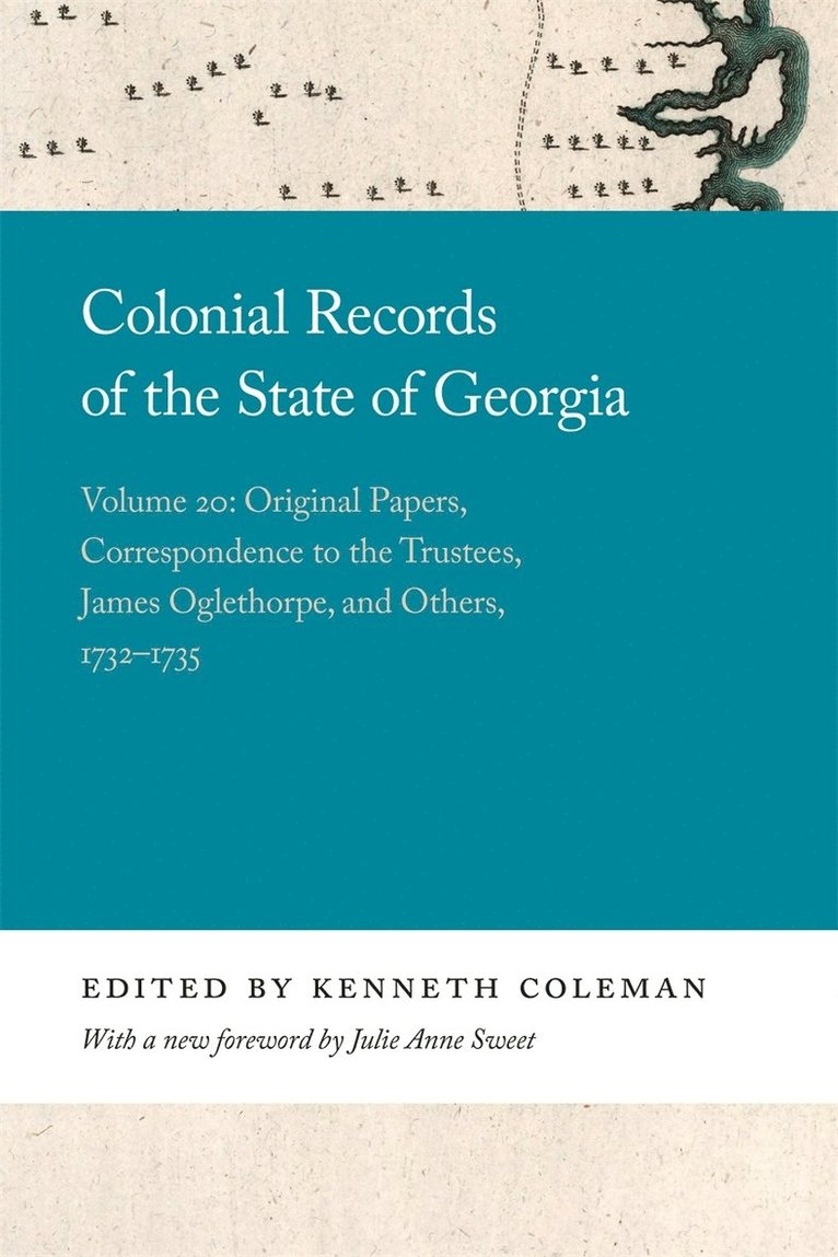 Kenneth Coleman - Colonial Records of the State of Georgia, Inbunden