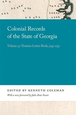 Colonial Records of the State of Georgia 1