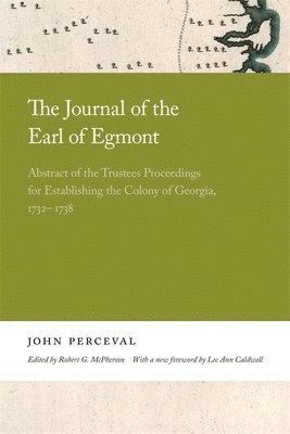 The Journal of the Earl of Egmont 1