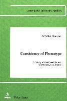 Angelika Manyoni - Consistency of Phenotype, Häftad