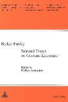 Barker Fairley: Selected Essays on German Literature