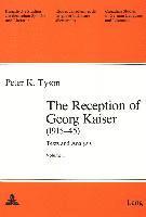 Reception of Georg Kaiser (1915-45)