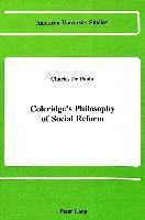 bokomslag Coleridge's Philosophy of Social Reform