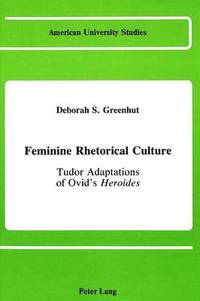 bokomslag Feminine Rhetorical Culture