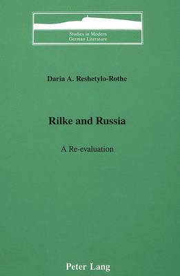 bokomslag Rilke and Russia