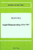 David M Parry, David M. Parry - Hegel's Phenomenology of the We, Inbunden
