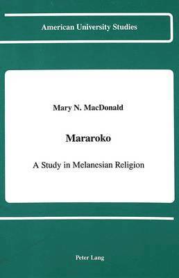 Mary N MacDonald, Mary N. MacDonald - Mararoko, Inbunden