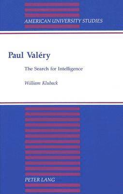 William Kluback - Paul Valery, Inbunden