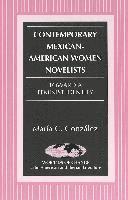 bokomslag Contemporary Mexican-American Women Novelists