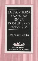 bokomslag Escritura Femenina en la Postguerra Espaanola