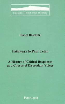 bokomslag Pathways to Paul Celan
