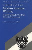 Modern Austrian Writing