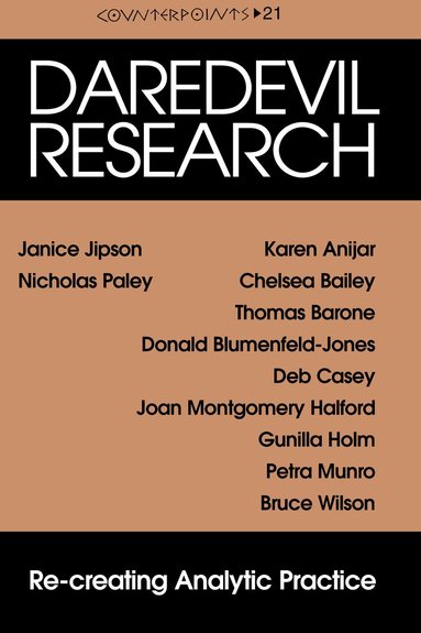 Janice A. Jipson, Nicholas Paley - Daredevil Research, Häftad