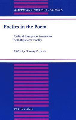 Poetics in the Poem 1