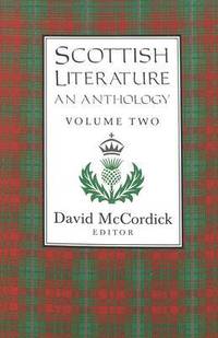bokomslag Scottish Literature