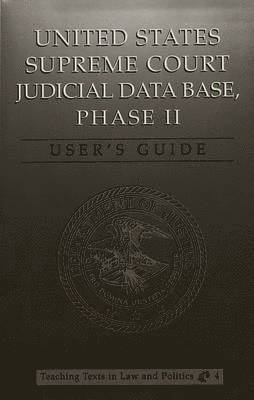 United States Supreme Court Judicial Data Base, Phase II