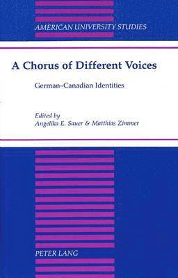 Angelika E Sauer, Matthias Zimmer, Angelika Sauer - Chorus of Different Voices, Inbunden