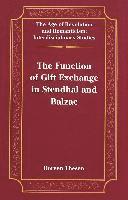 bokomslag The Function of Gift Exchange in Stendhal and Balzac