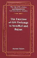 Doreen Thesen, Gita May - The Function of Gift Exchange in Stendhal and Balzac, Inbunden