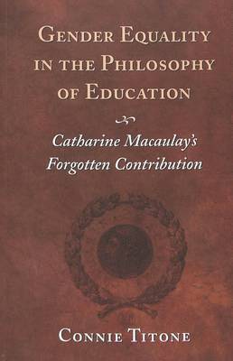 bokomslag Gender Equality in the Philosophy of Education