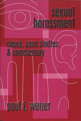 Paul I. Weizer, David A. Schultz - Sexual Harassment, Häftad
