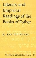 A. Kay Fountain, Allison Kay Fountain, Hemchand Gossai - Literary and Empirical Readings of the Books of Esther, Inbunden