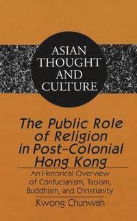 bokomslag Public Role of Religion in Post-colonial Hong Kong