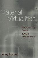 bokomslag Material Virtualities