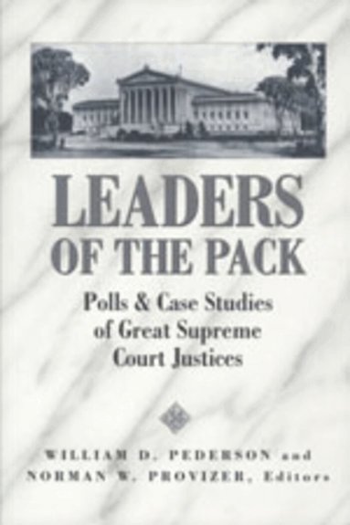 William D. Pederson, Norman W. Provizer, William D. Pederson, Norman W. Provizer - Leaders of the Pack, Häftad