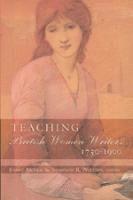 bokomslag Teaching British Women Writers 1750-1900