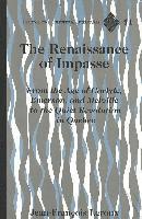 bokomslag Renaissance of Impasse