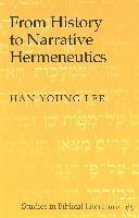 bokomslag From History to Narrative Hermeneutics