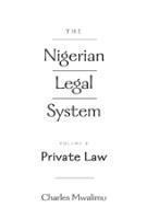 Charles Mwalimu - Nigerian Legal System, Inbunden