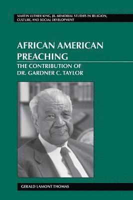 bokomslag African American Preaching