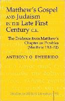 bokomslag Matthew's Gospel and Judaism in the Late First Century C.E.