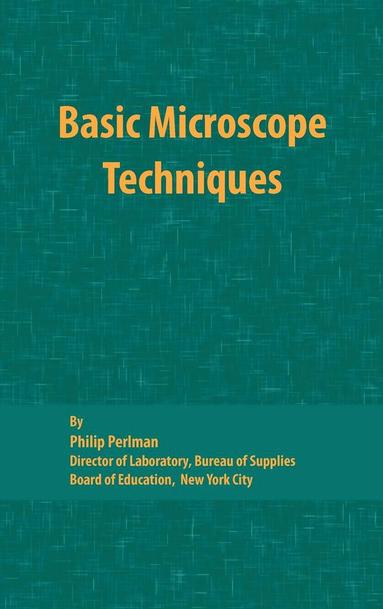 bokomslag Basic Microscope Techniques