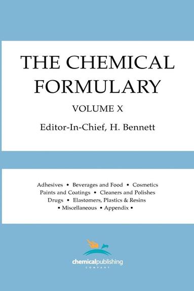 bokomslag The Chemical Formulary, Volume 10